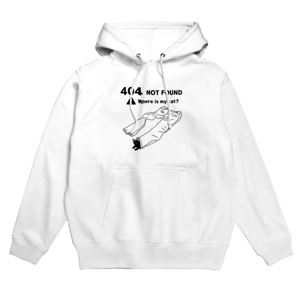 ぺんぎん24の見つかりません(ブラック) Hoodie