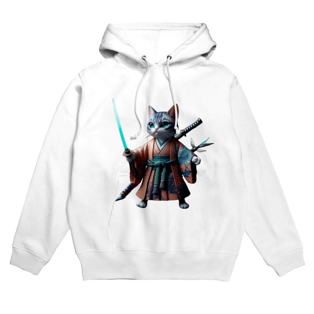 samuraicatのSamurai CAT Hoodie