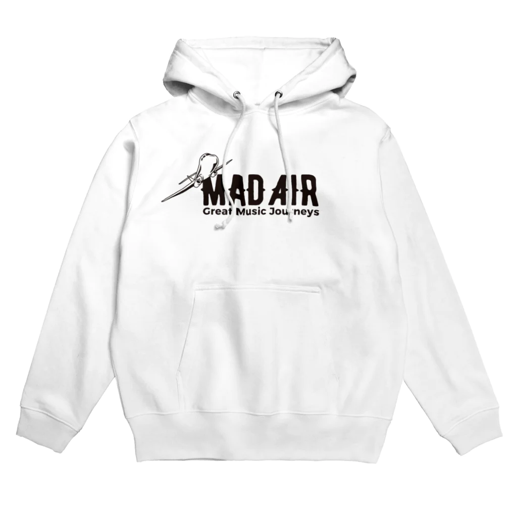 MAD AIR OFFICIALのBlack Logo A パーカー