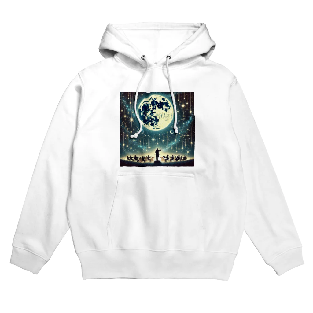 KIglassesのHarmony of the Starry Sky - 星空の調和 Hoodie