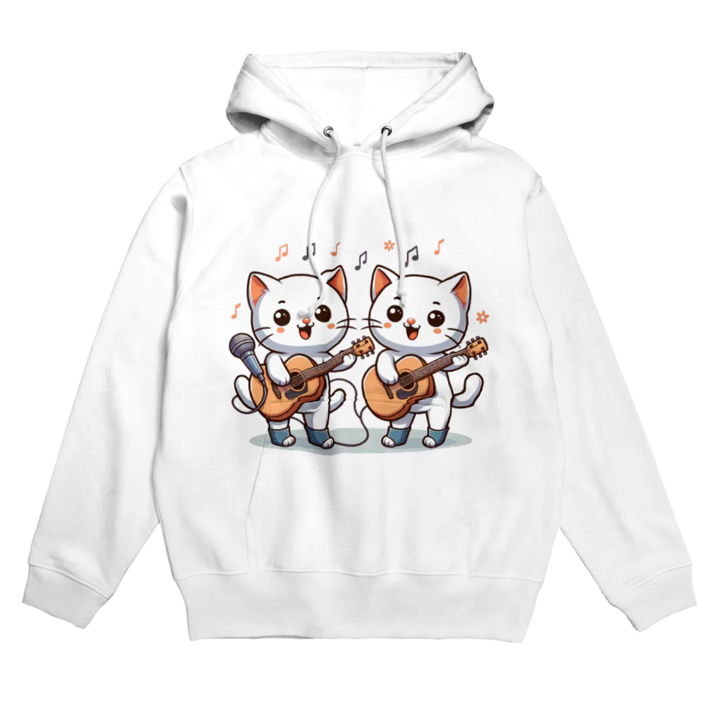 チェリモヤのねこコーラス 12 Hoodie