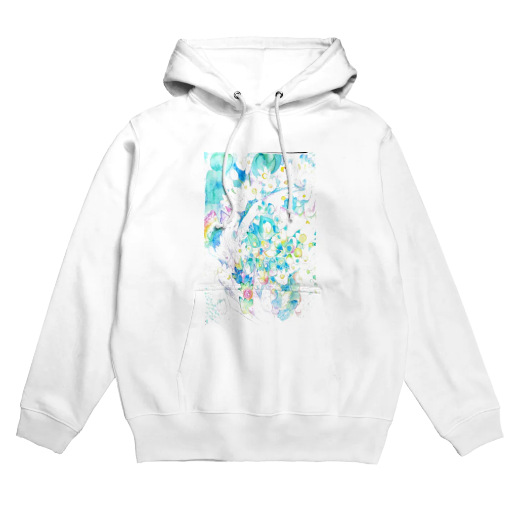 白蓮画伯の白い蓮のおりゅうちゃん Hoodie