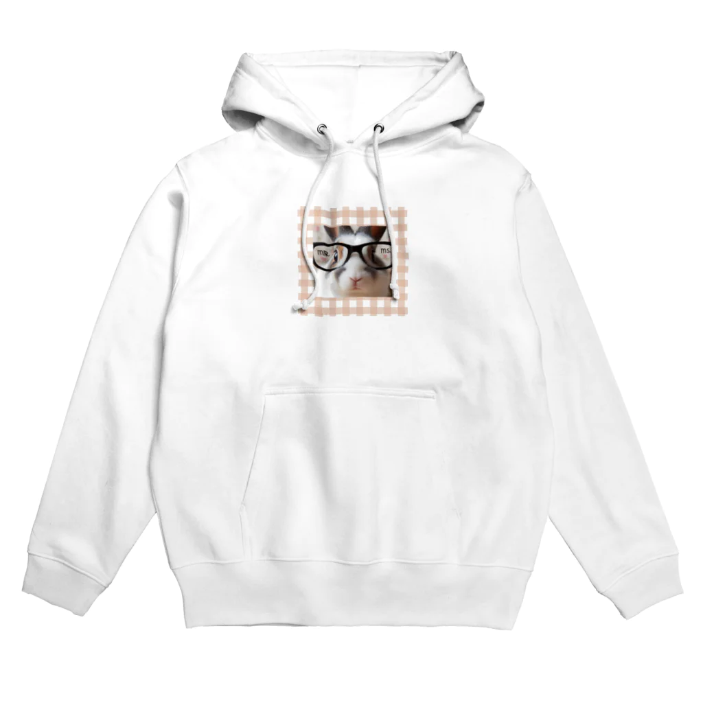 mdk17のめがねうさぎ Hoodie