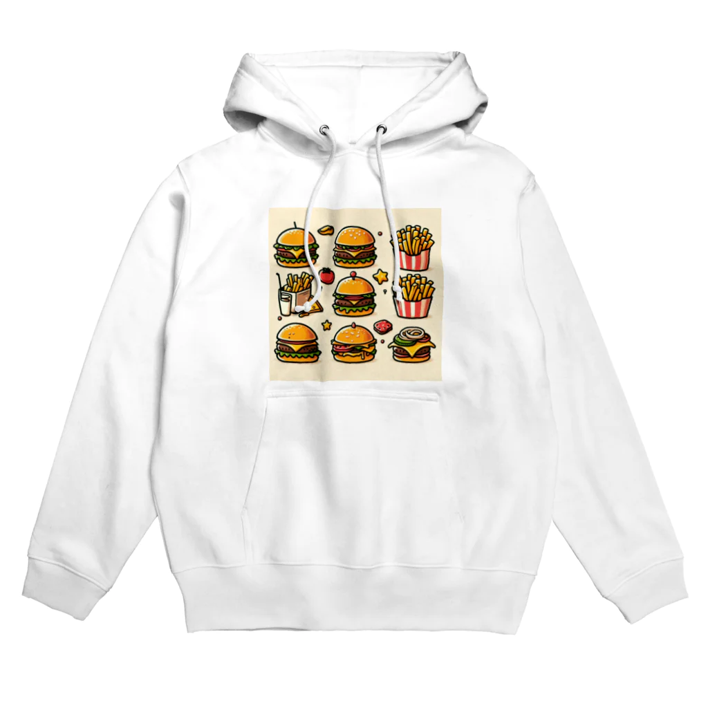 南国のハンバーガー Hoodie