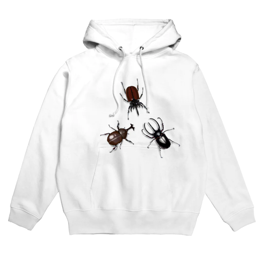 Drecome_Designのいたずらデザイン(ちょっとカブトムシついてますよ) Hoodie