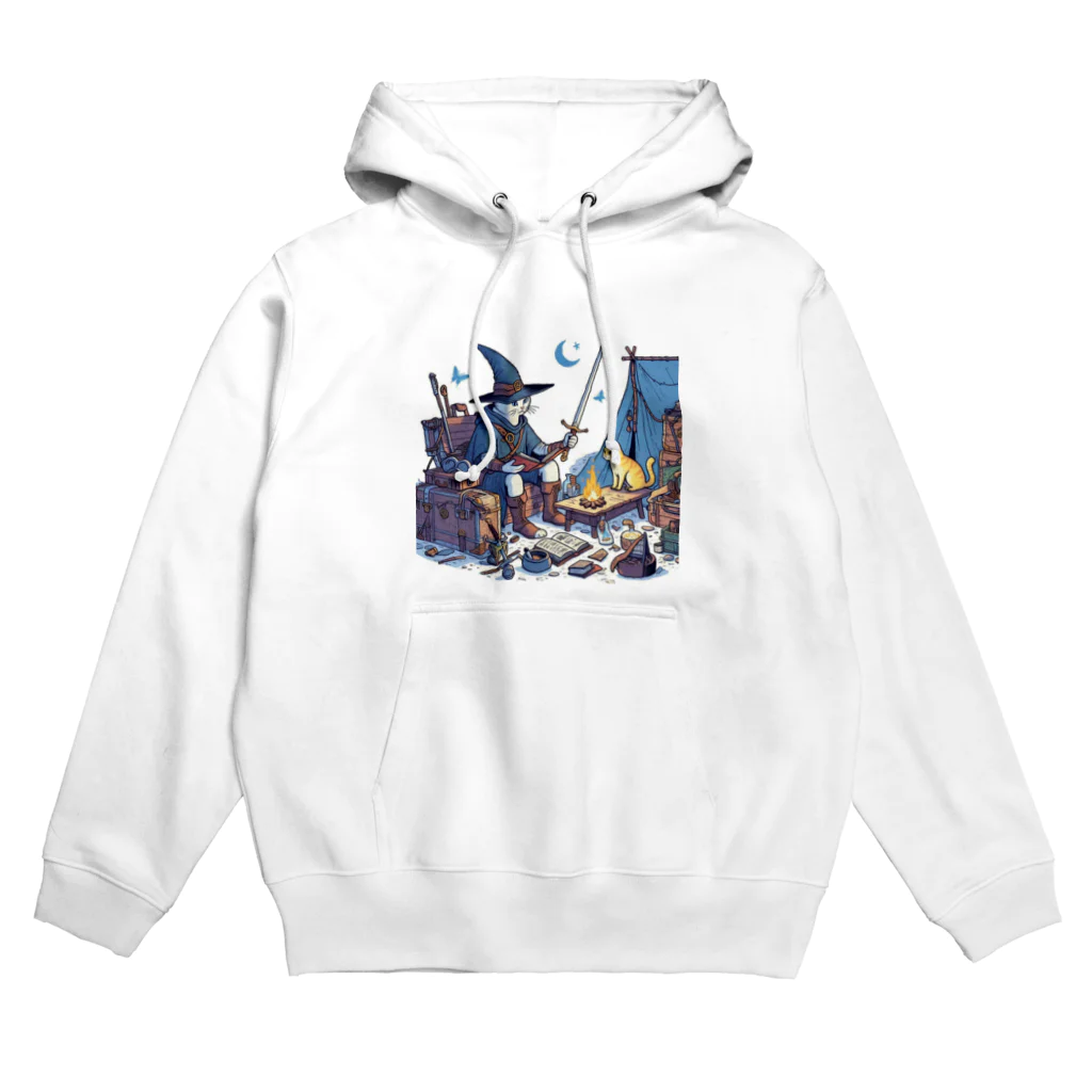 frogsystemの猫の行商人 Hoodie