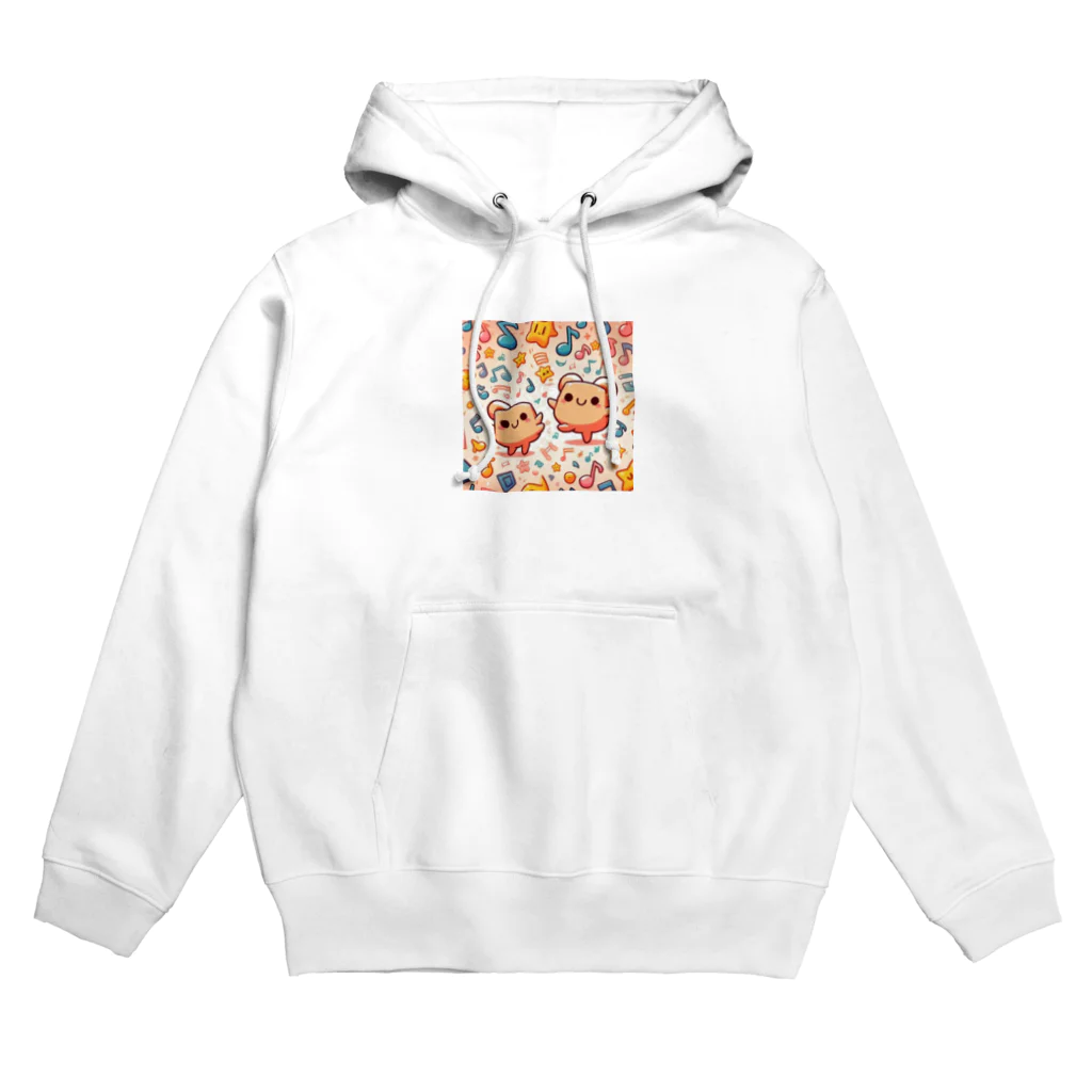 フルヤの音楽と喜びの不思議キャラクター Hoodie