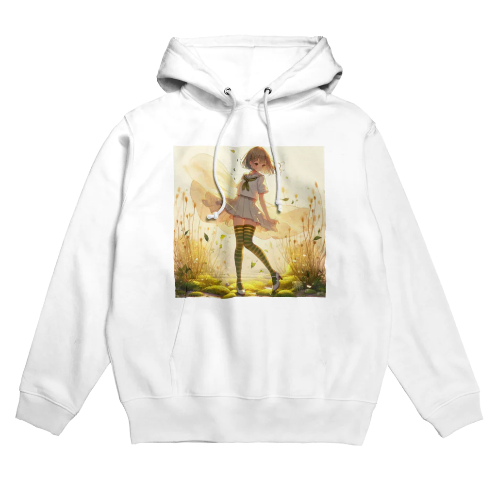 ゆめのかすずめの光の中で踊る Hoodie