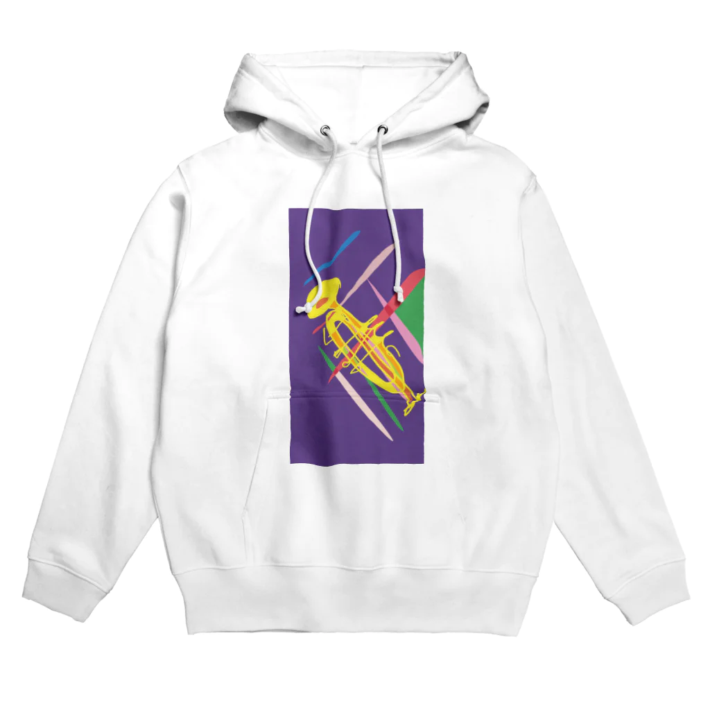 ukyoeshiのトランペット Hoodie