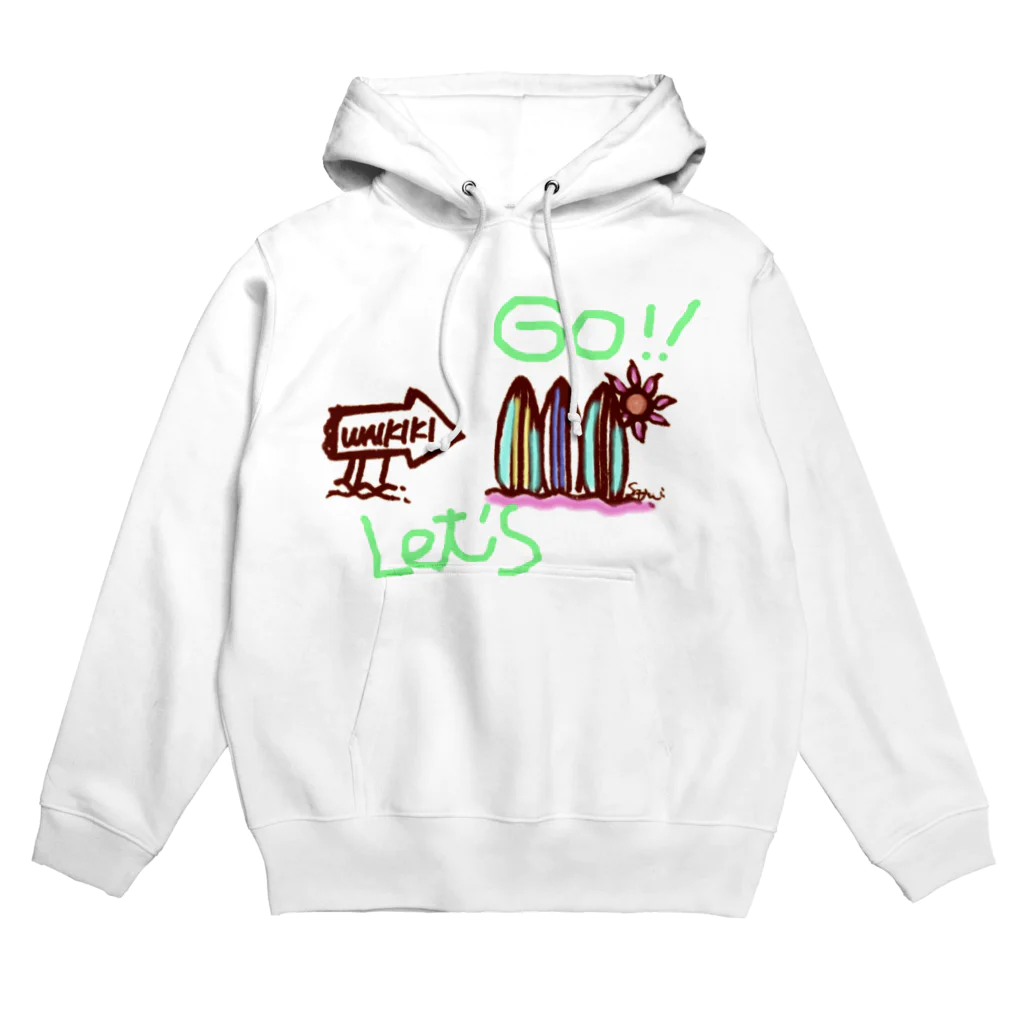 Slilyのlet's go ワイキキ♪ Hoodie