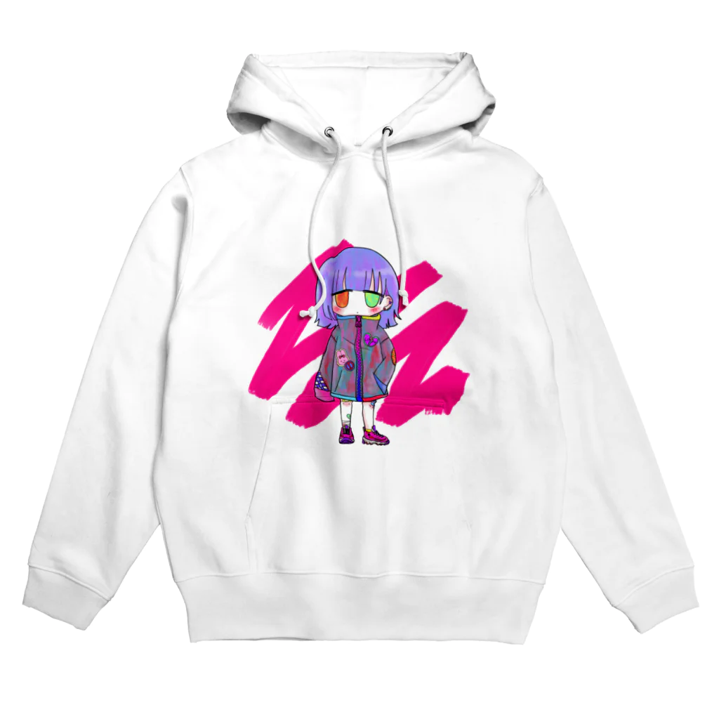 yumeochiのストリートカジュアルな女の子 Hoodie