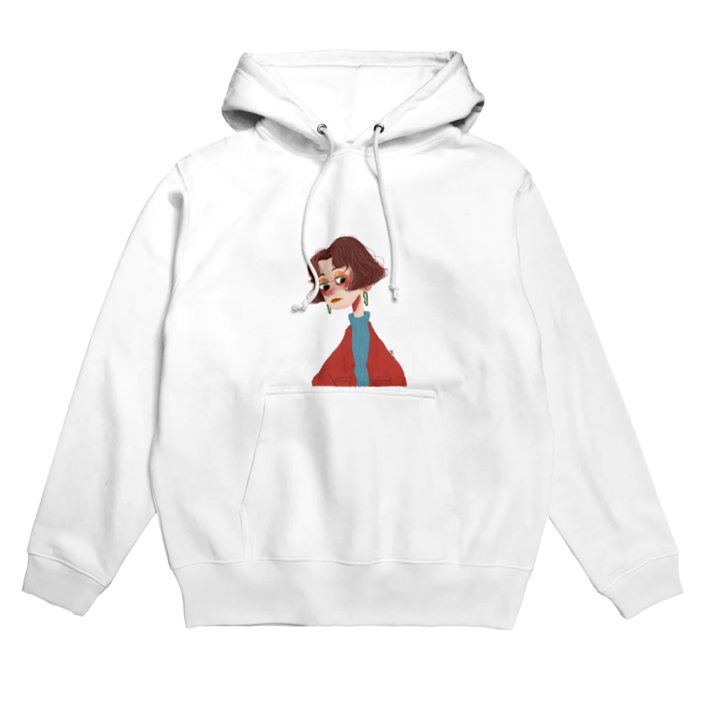 aki hondaのgirl.2 fd Hoodie