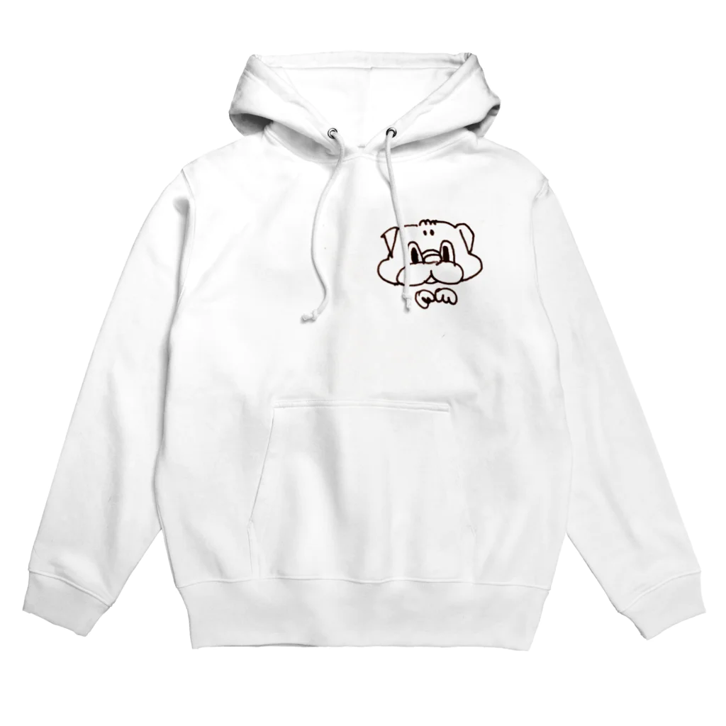 Nicopain_pugのパグの前足はなんとも可愛い Hoodie