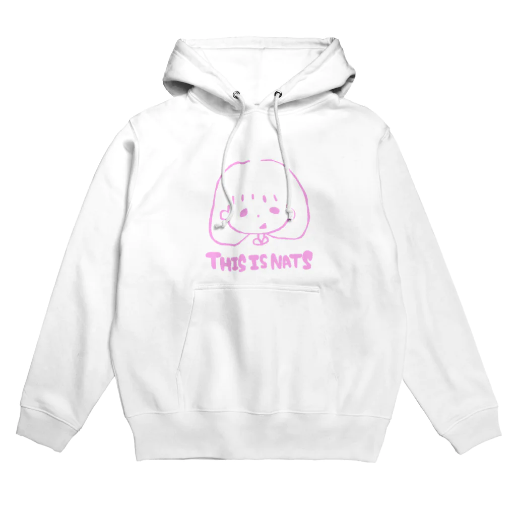 THIS IS NATSのピンクのでぃっちゃん Hoodie