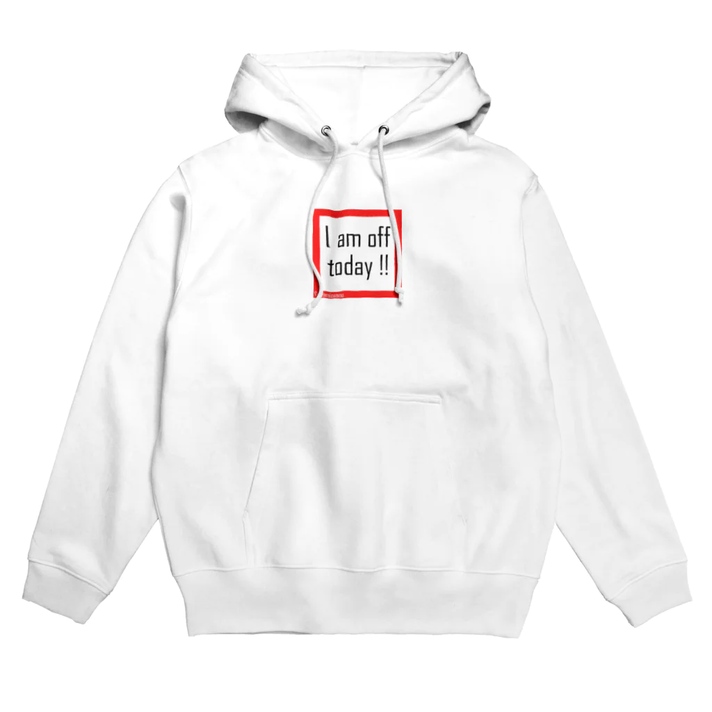 篠﨑瑞希の休みです(黒文字) Hoodie