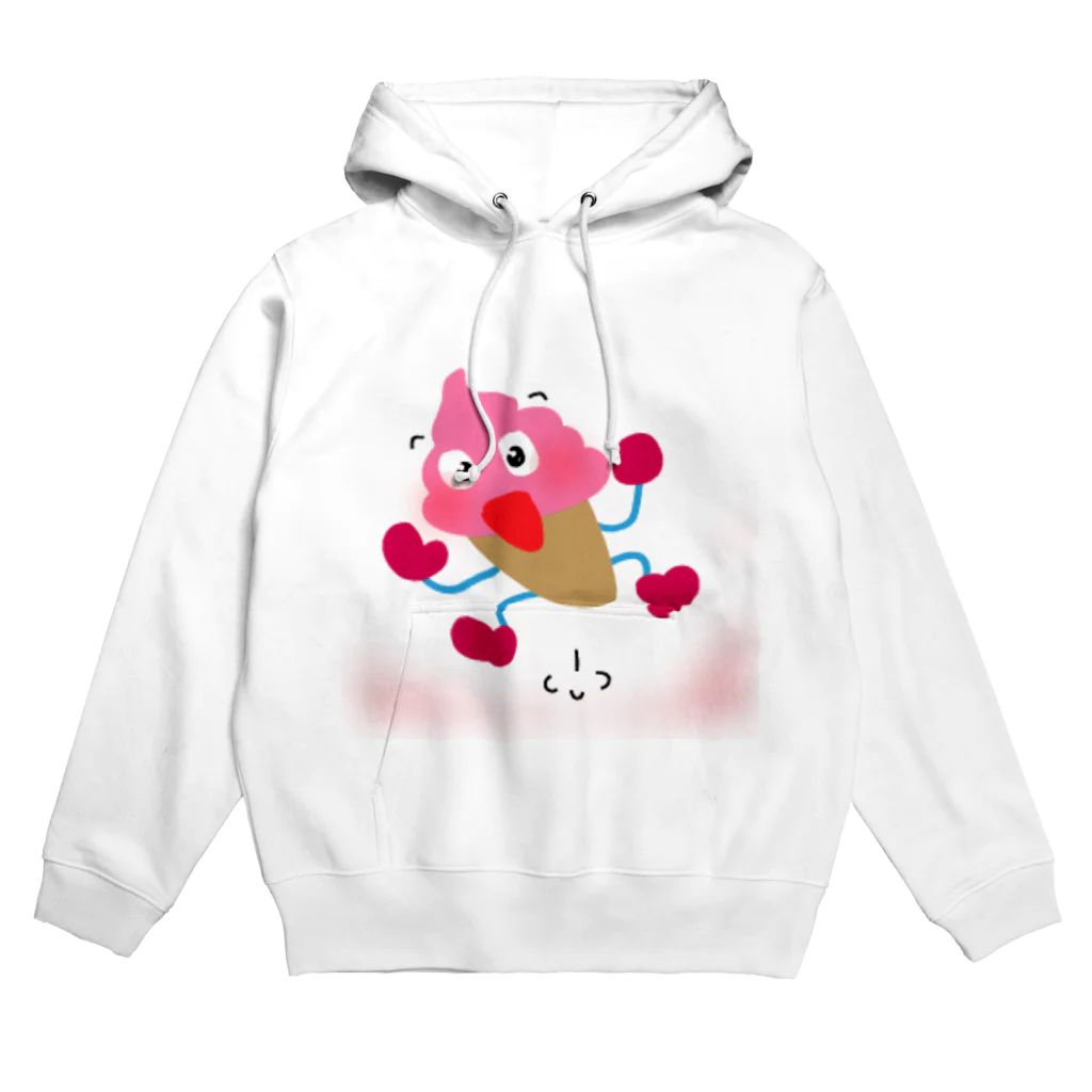 Illust-ZのＭＲ．ソフトクリーム Hoodie