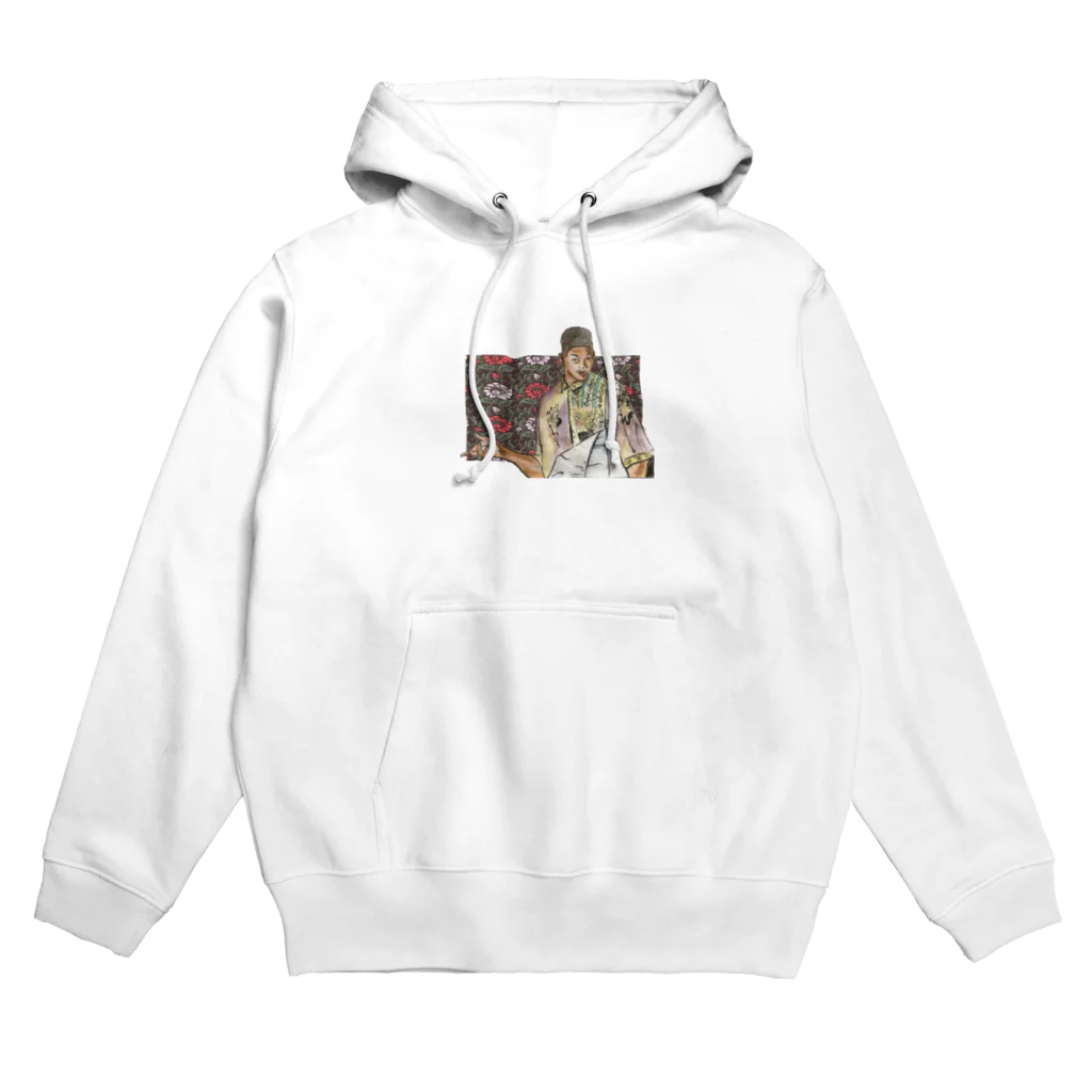 tosboy_artの和柄ヒップホップ Hoodie