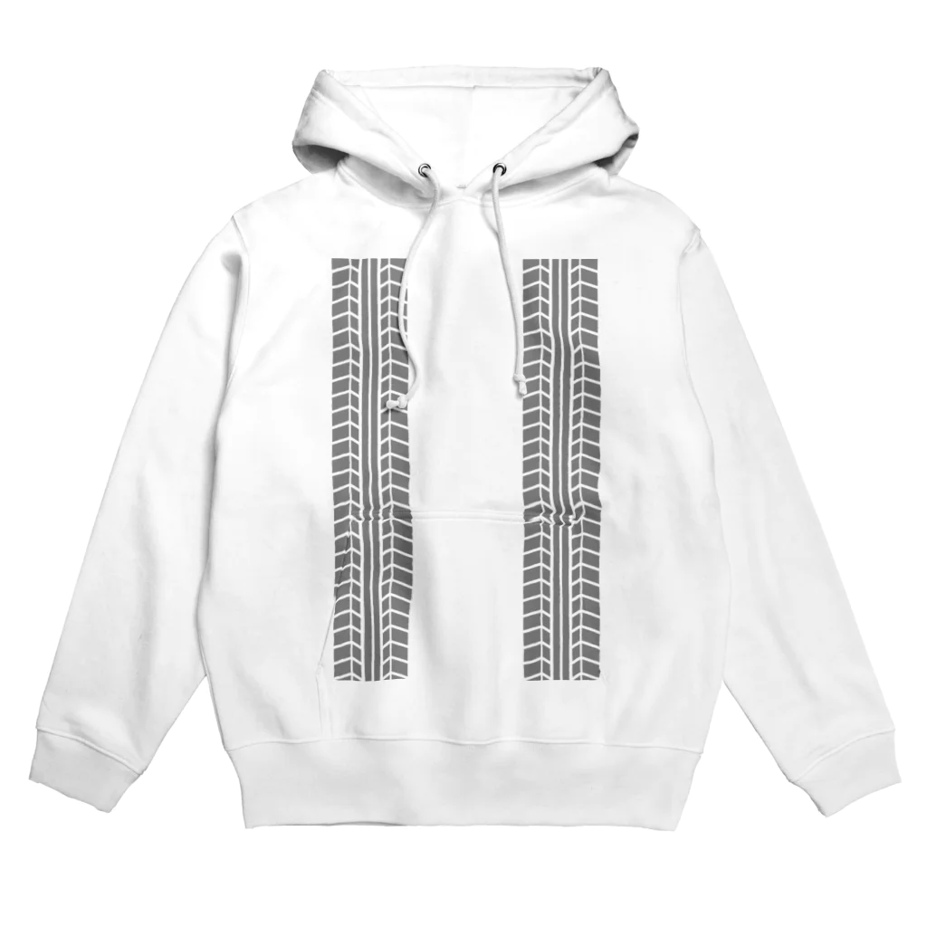 フォーヴァのタイヤの跡 Hoodie