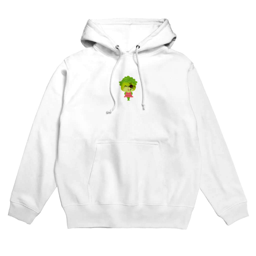 レタスグッズの邪眼のレタスさん Hoodie