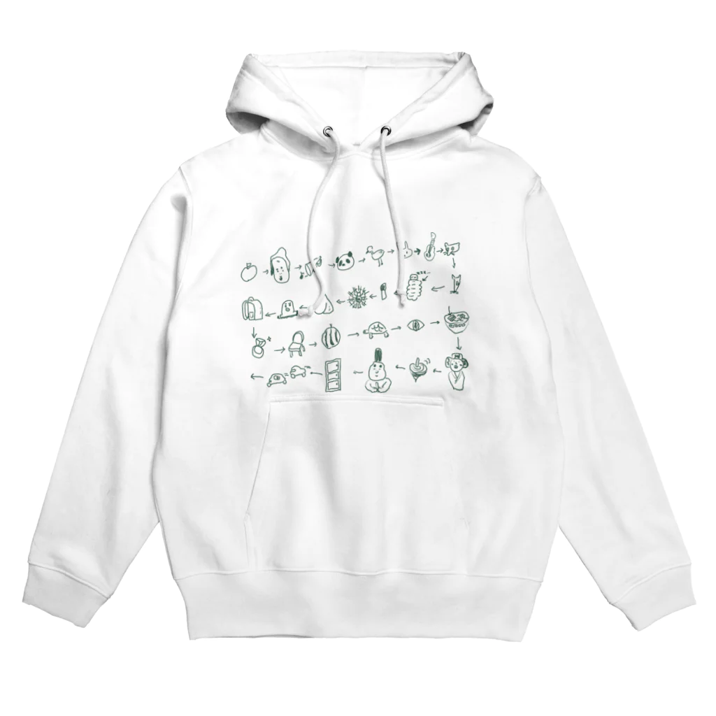 maguro_nattouの絵しりとり Hoodie