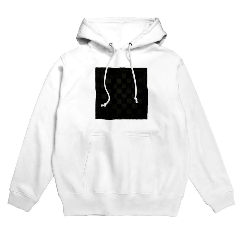 alukの味意ルケツ黒白 Hoodie