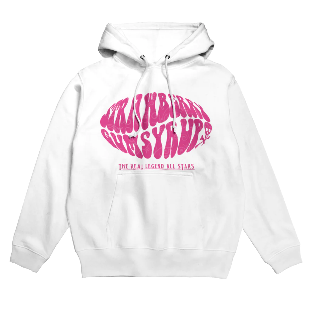 Mudslide official goods shopのSTRAWBERRY GUM SYRUP Hoodie