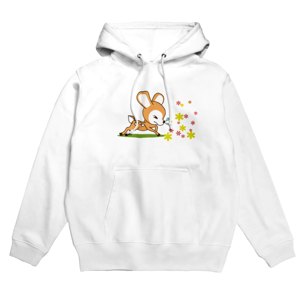 ハンナ屋の花粉症のバンビ[イラスト大] Hoodie