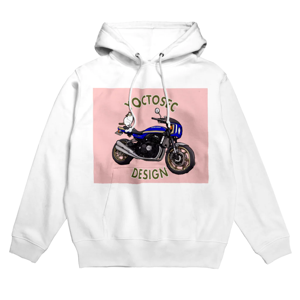 Yoctosec.DesignのDoremi 900RS Blue Cat Hoodie