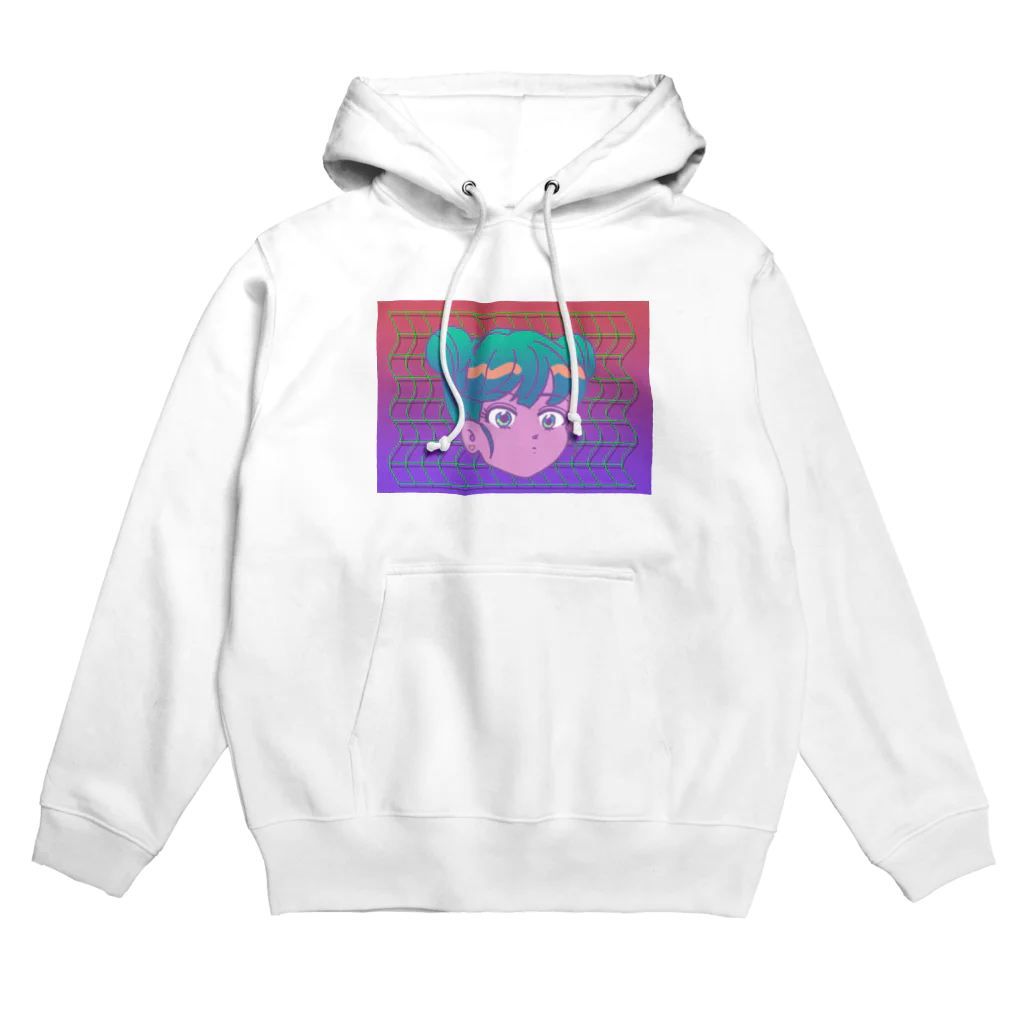 コ八ルのデジタルガール Hoodie