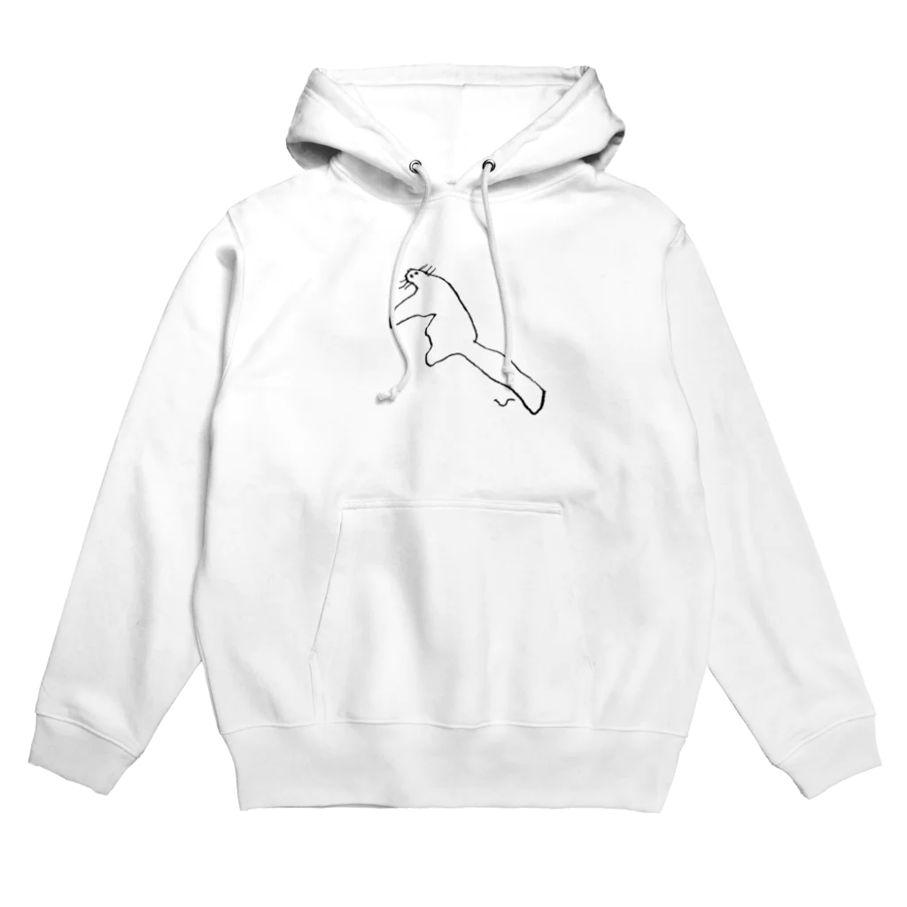 アトリエ　エナガの５さいのねこ Hoodie