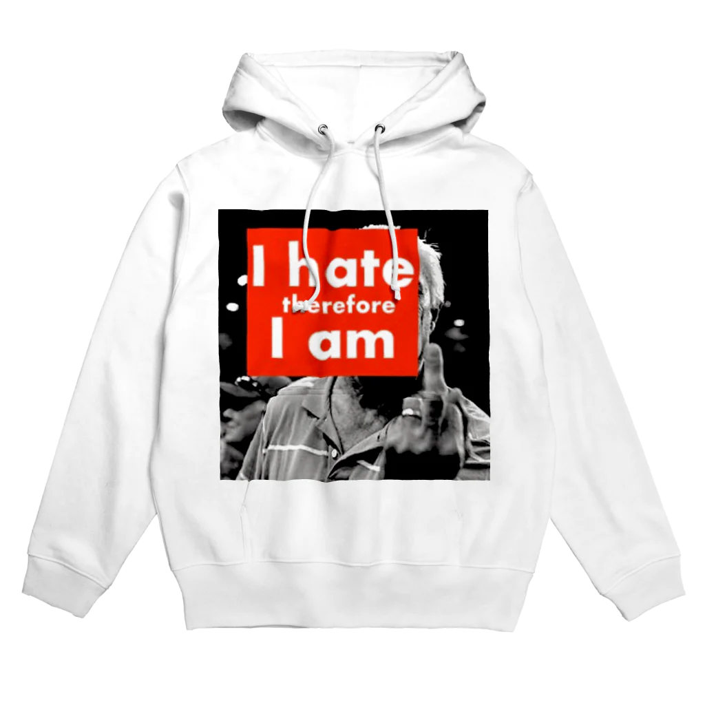 ygiuraのi hate therefore i am パーカー