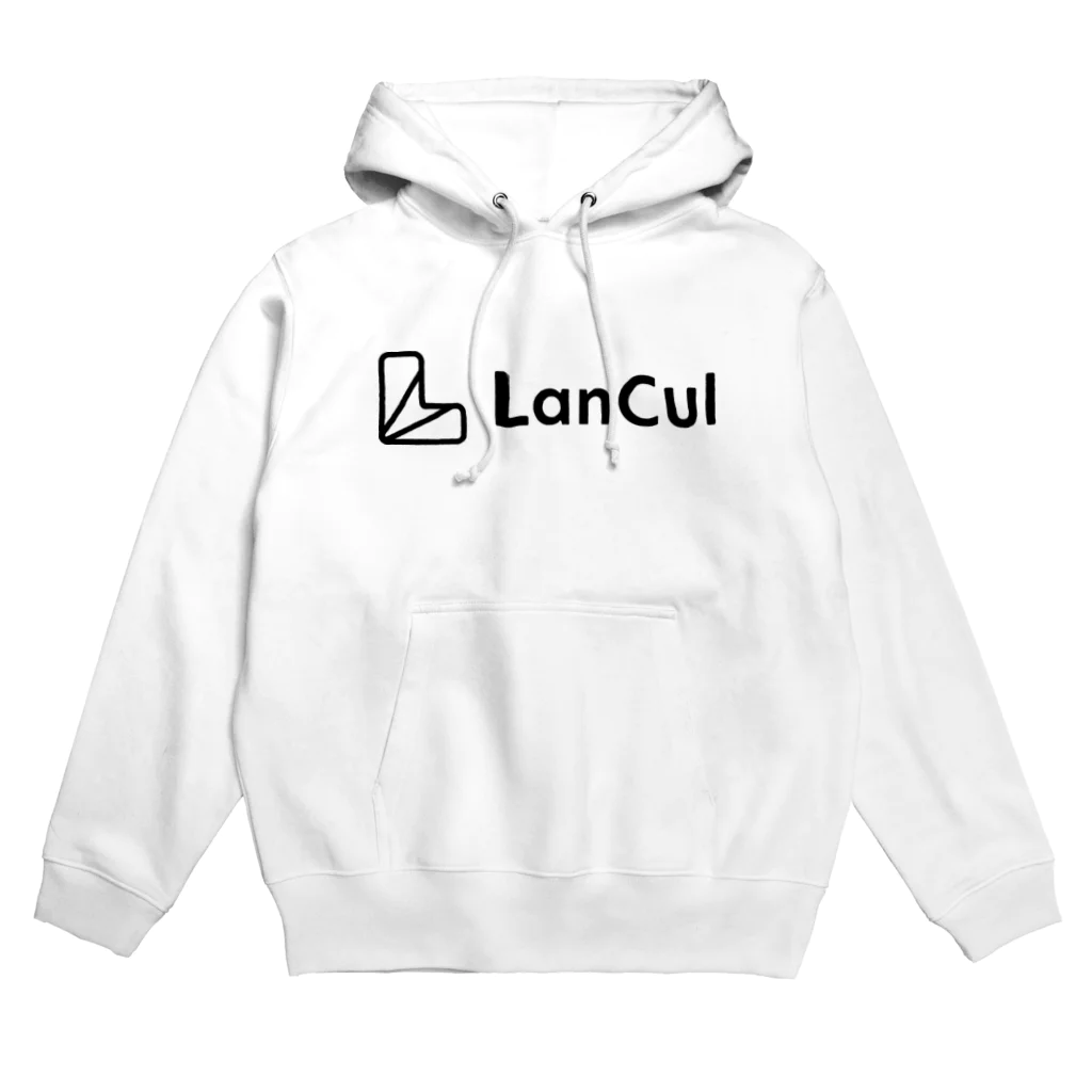 LanCul英会話のLanCulグッズ（ロゴ黒） パーカー