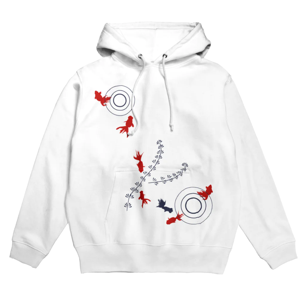 ジャパニーズスタンダードの金魚01 Hoodie