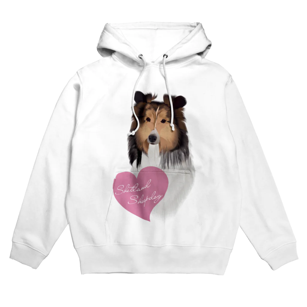 Drecome_DesignのShetland Sheepdog(シェルティ) パーカー