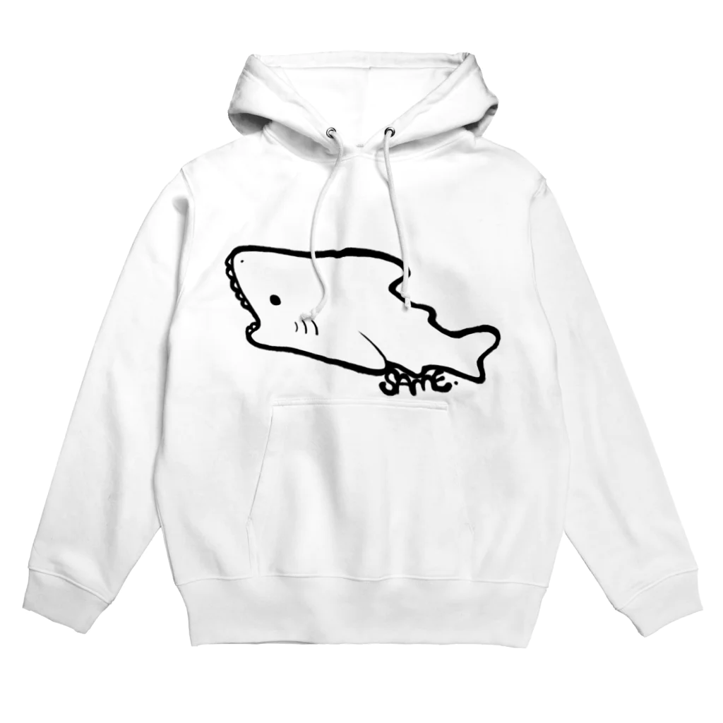 シロツメクサのさめ Hoodie