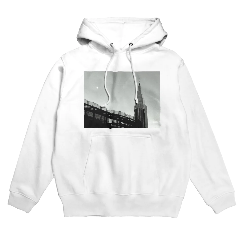 Kantaの時計塔と月 Hoodie