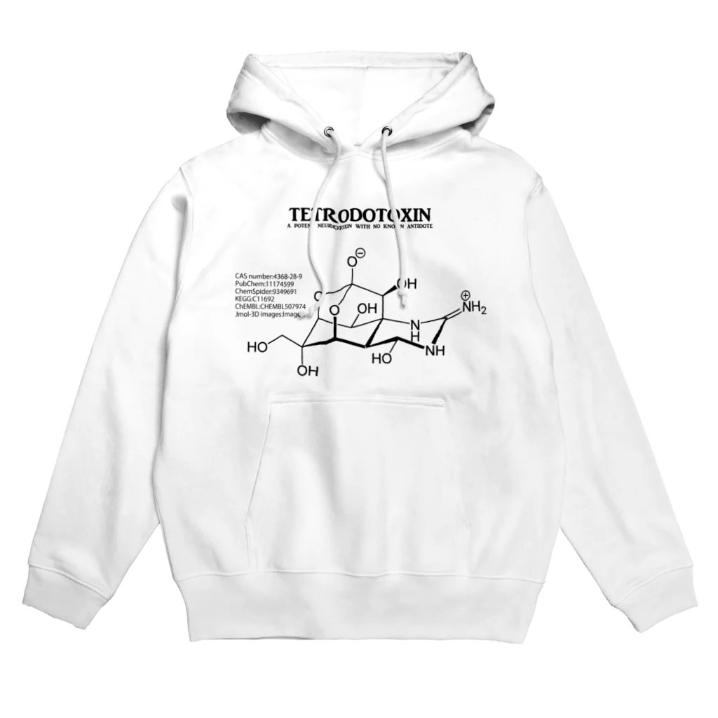 アタマスタイルのテトロドトキシン(フグ毒)：化学：化学構造・分子式 Hoodie