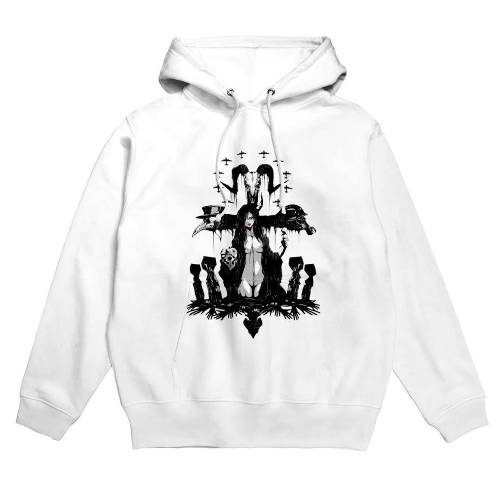 山田サトシの店の人類の墓標 Hoodie