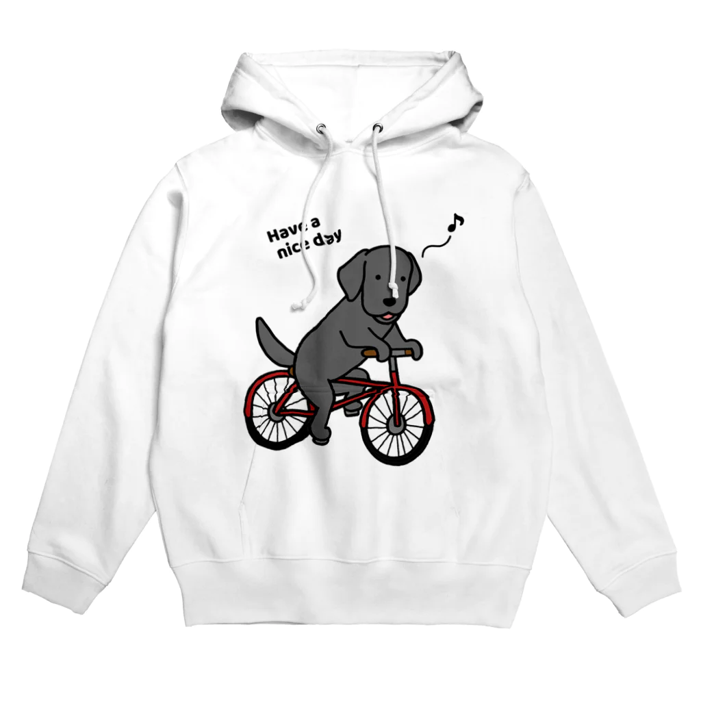 efrinmanのbicycleラブ 黒 Hoodie