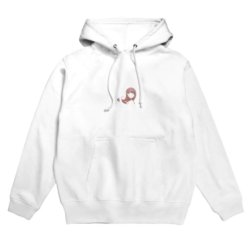 のらりくらり堂の投げキッス、受け止めてッ Hoodie