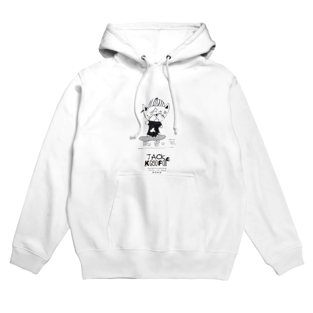 スタジオジローのスケボージャックナイフ Hoodie