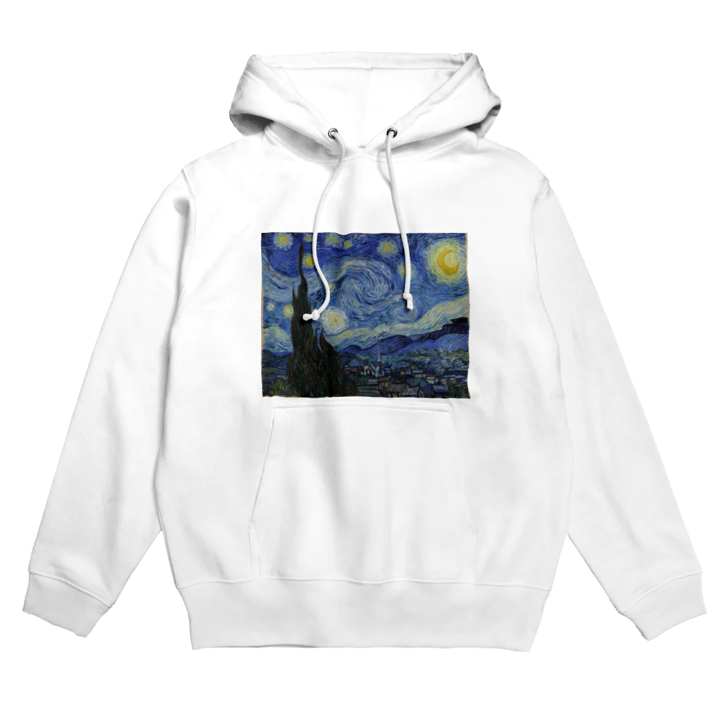 Art Baseの星月夜 / フィンセント・ファン・ゴッホ(The Starry Night 1889) Hoodie