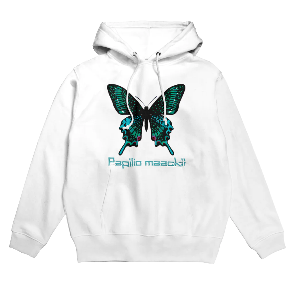 さちこの生物雑貨のミヤマカラスアゲハ Hoodie