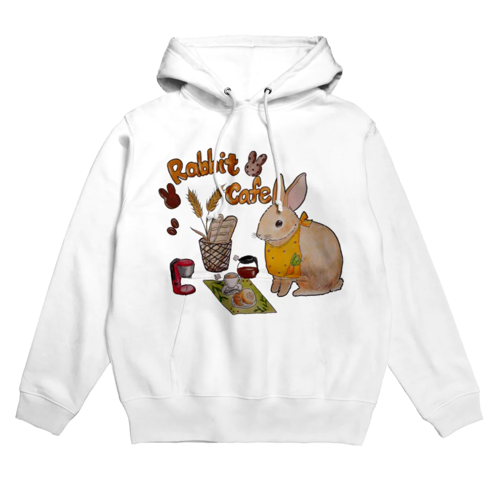 いにゃのRabbit Cafeグッズ Hoodie