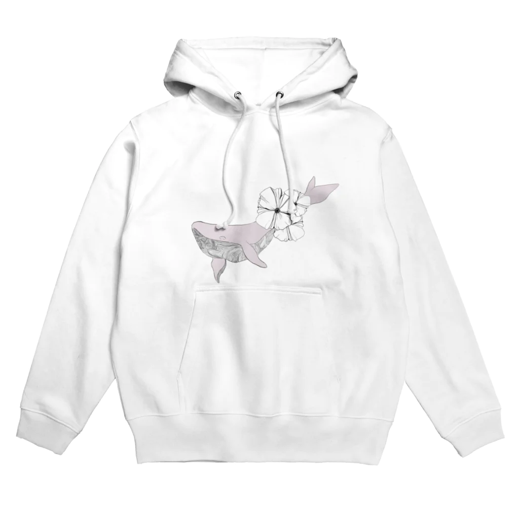 ゆるのくじらくん Hoodie