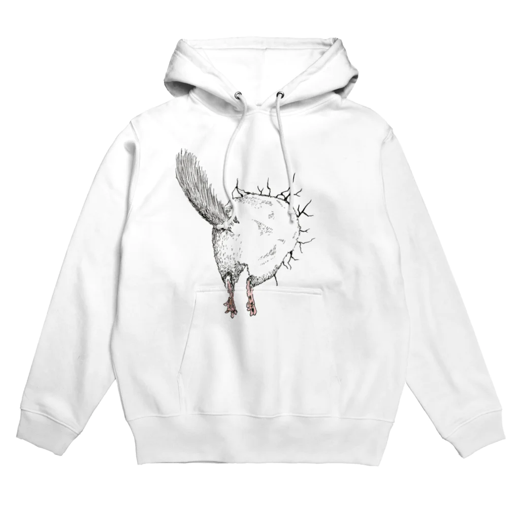 おもちのシンプルチンチラオケツツマリ Hoodie