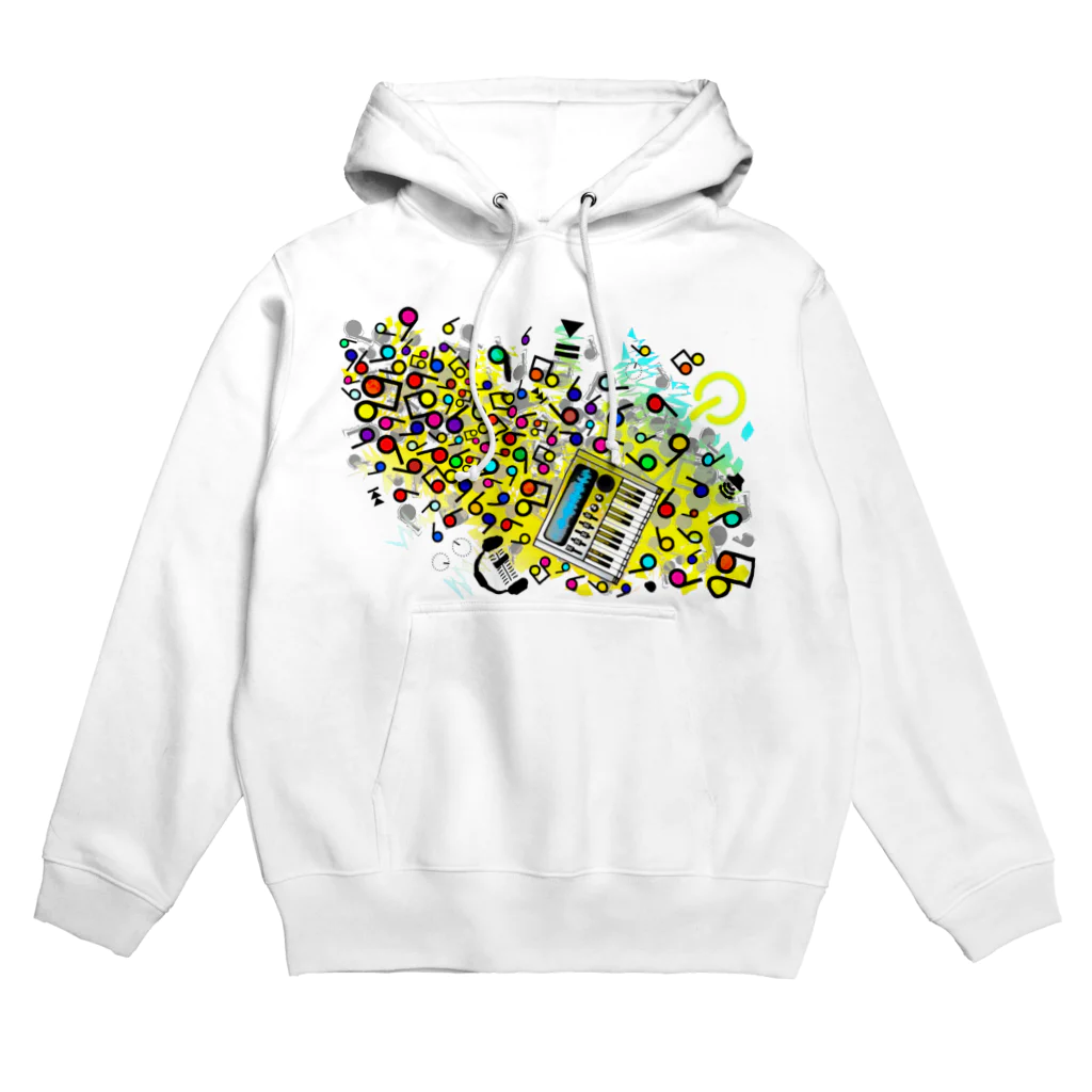 AURA_HYSTERICAのInstant_Music Hoodie