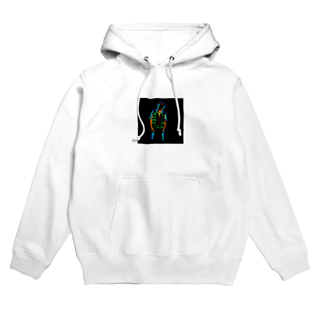 uuoooのサーモグラフィー的な色味のやつ Hoodie