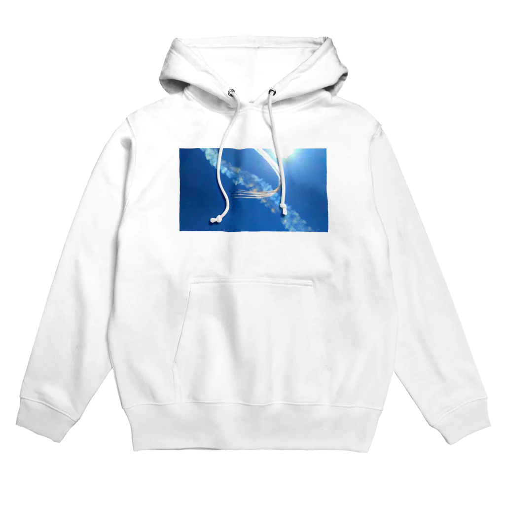 空のブルーインパルス Hoodie