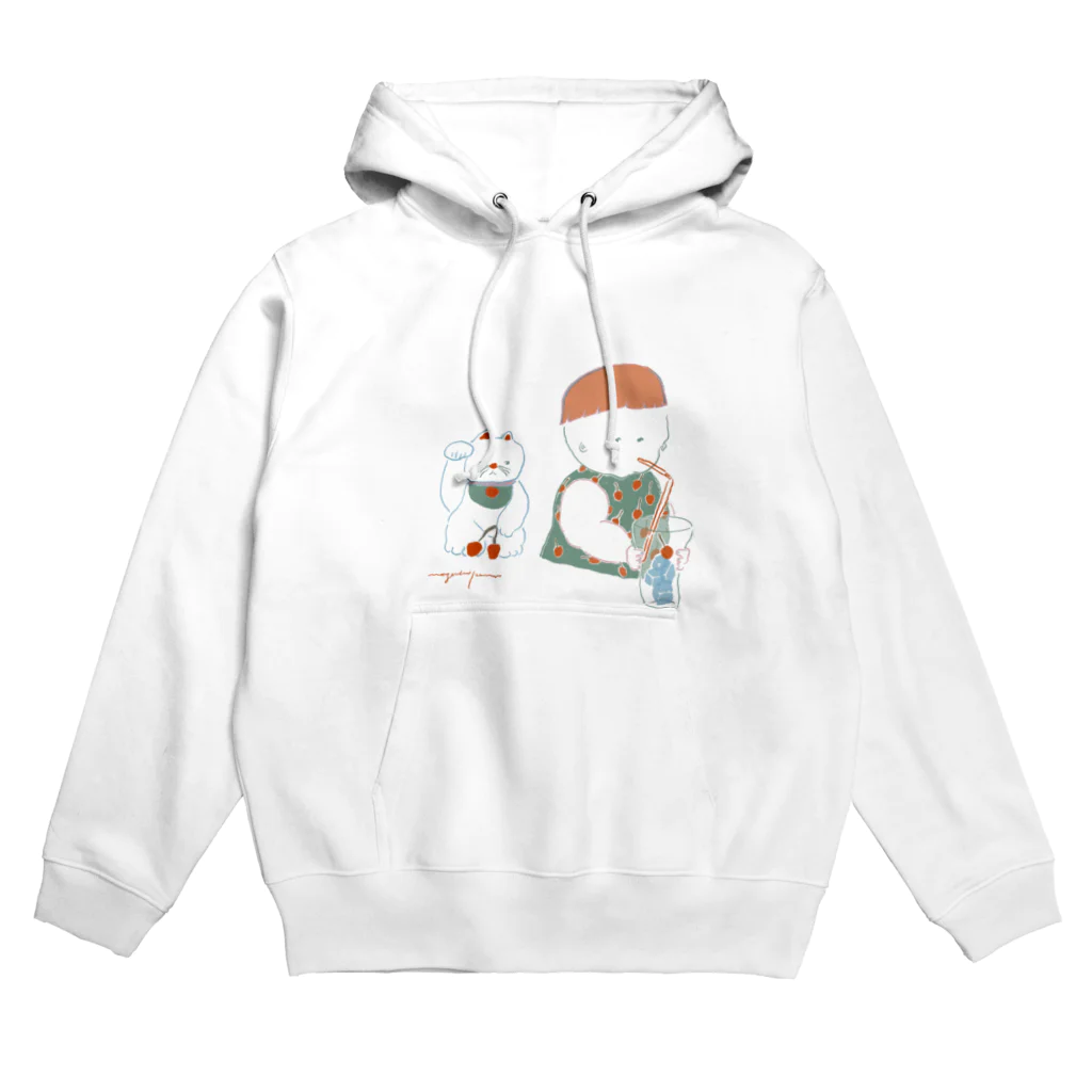 ナガキパーマのこのさくらんぼは招かれないぞ Hoodie